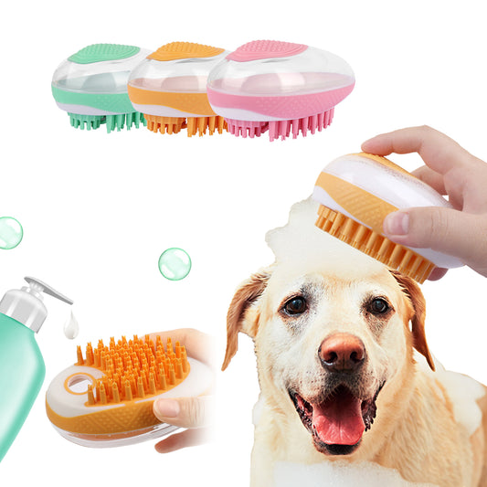 2-in-1 Waschbürste für Hund und Katzen